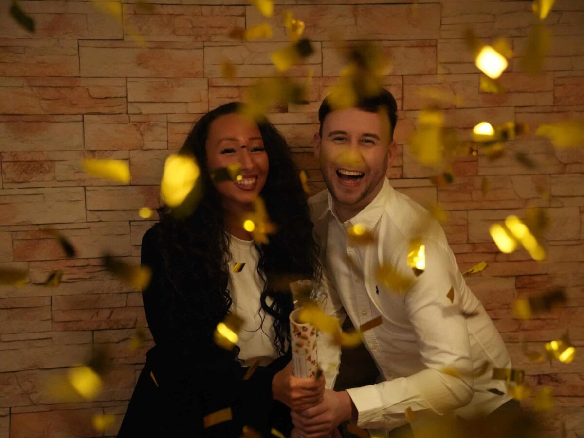 Events mit Stil: Diese Marktlücke soll FlairMotion in der Region Osnabrück füllen Stella Aydin und Leon Dorff