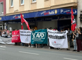 Verstoß gegen das Presserecht: AfD-Gegnern droht hohe Geldstrafe und sogar Gefängnis Anti-AfD-Demo (26.07.25)