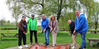 Minigolf-Anlage in GmHütte