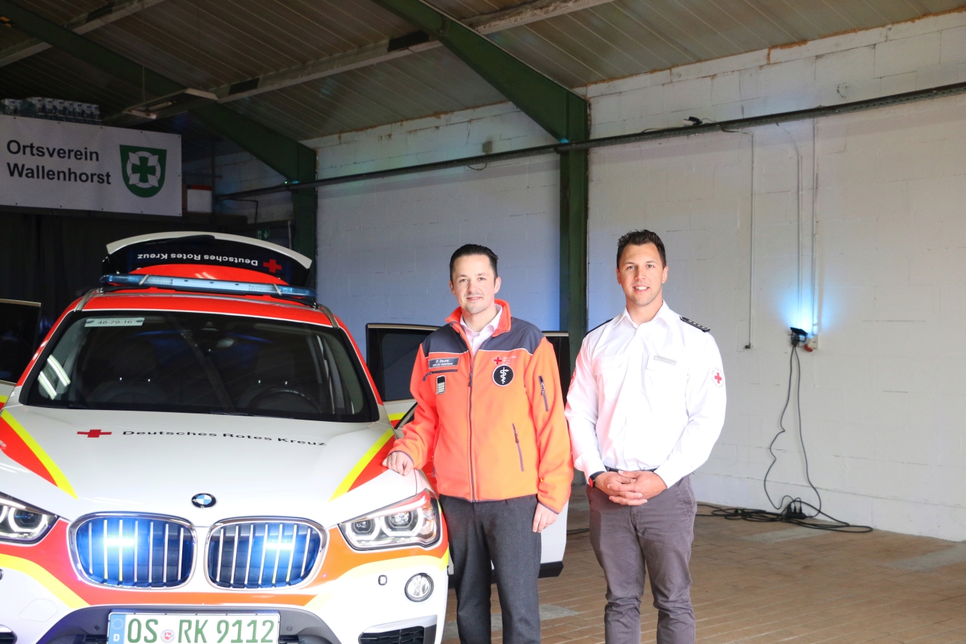 Nach Defekt: Wallenhorster DRK freut sich über neues Einsatzfahrzeug für Sanitäter vor Ort