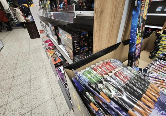 Feuerwerksverkauf am