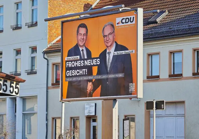 CDU-Plakat mit