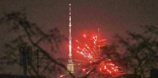 Silvesterfeuerwerk am