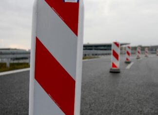Anschlussstellen Lengerich/Ladbergen auf der A1 vorübergehend gesperrt Autobahn-Baustelle (Archiv)