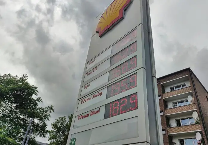 Shell-Tankstelle (Archiv)