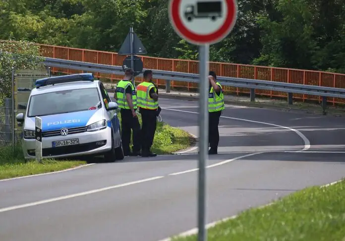 Verkehrskontrolle an