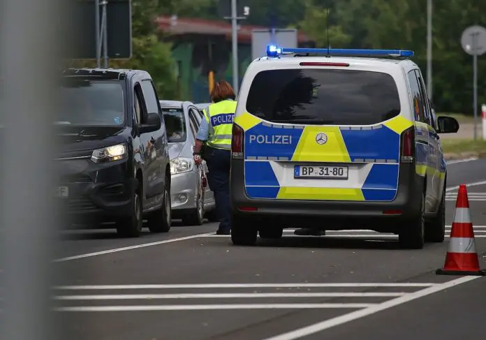 Deutsche Grenzkontrolle