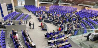 Bundestagssitzung am