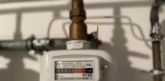 Erdgas-Gaszähler der Stadtwerke Osnabrück