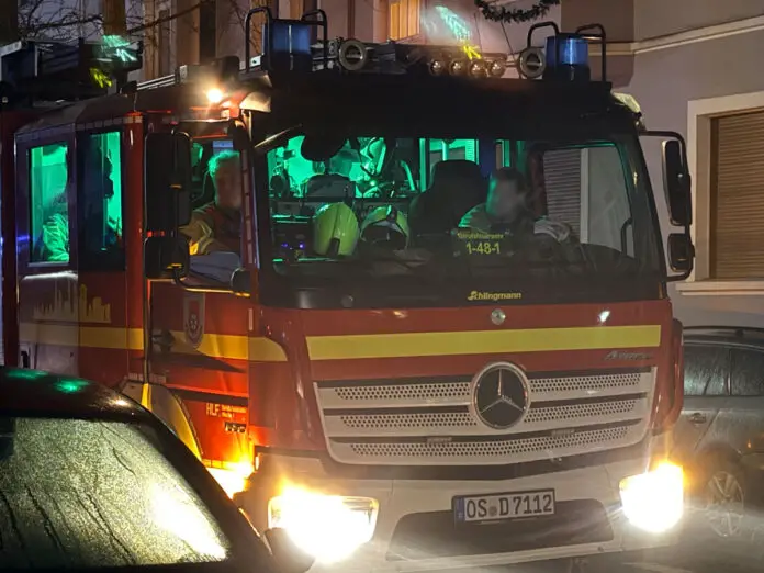 Feuerwehreinsatz in Osnabrück