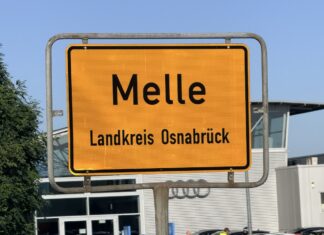 Symbolbild: Ortsschild Melle