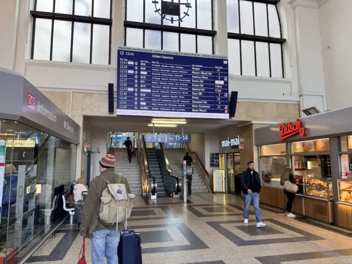 Hauptbahnhof Osnabrück.