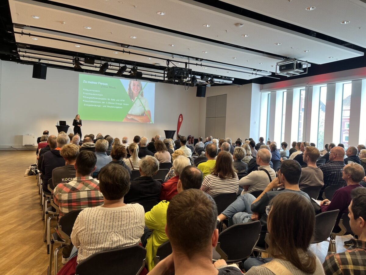 Auch das Vortragsprogramm war gut besucht. / Foto: Sparkasse Osnabrück