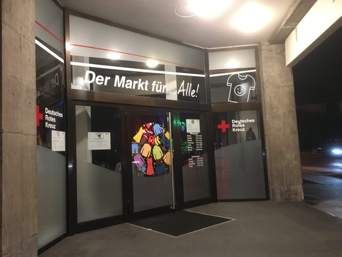 DRK Markt für alle in Osnabrück / Foto: Dominik Lapp