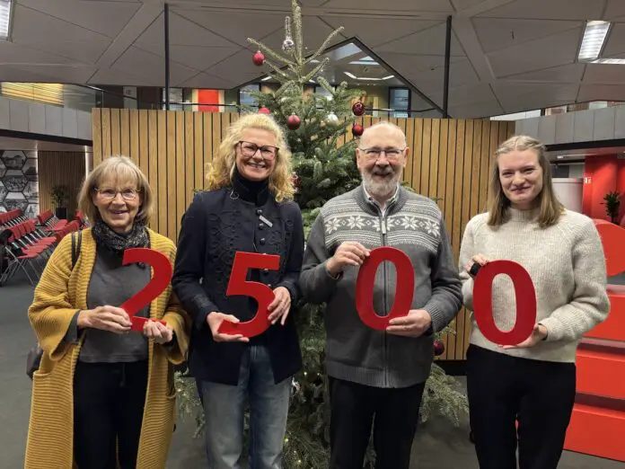 Übergabe der Spende an den Verein Solidarisches Osnabrück e. V.), Foto: L. Knemeyer/Sparkasse Osnabrück.