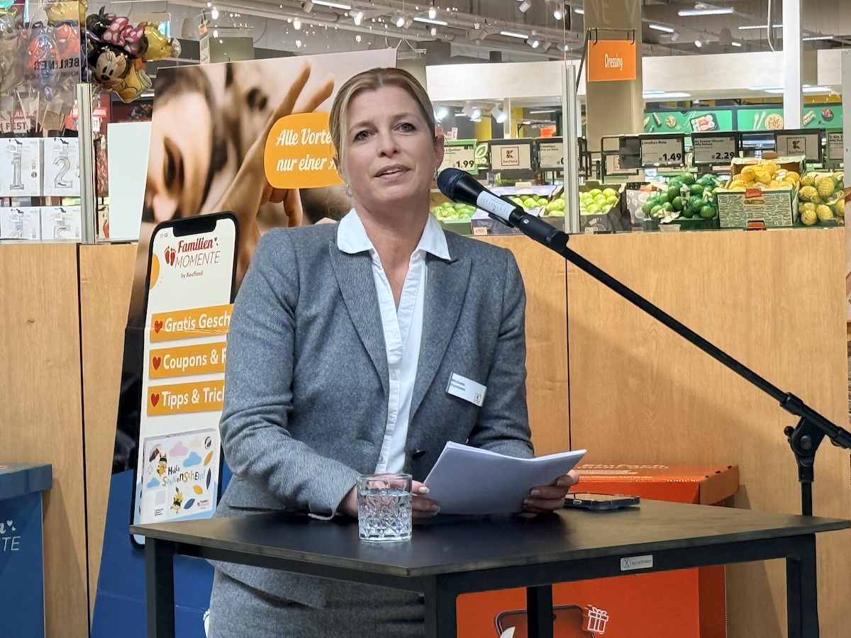 Kaufland-Projektleiterin Michaela Hammann erinnert sich noch gut an das, was sie neun Monate zuvor aus dem "Dornröschenschlaf" wecken durfte