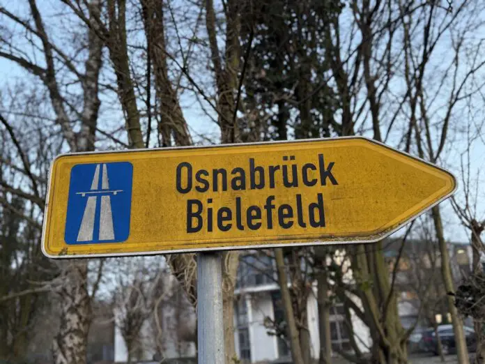 Autobahn A33 nach Bielefeld