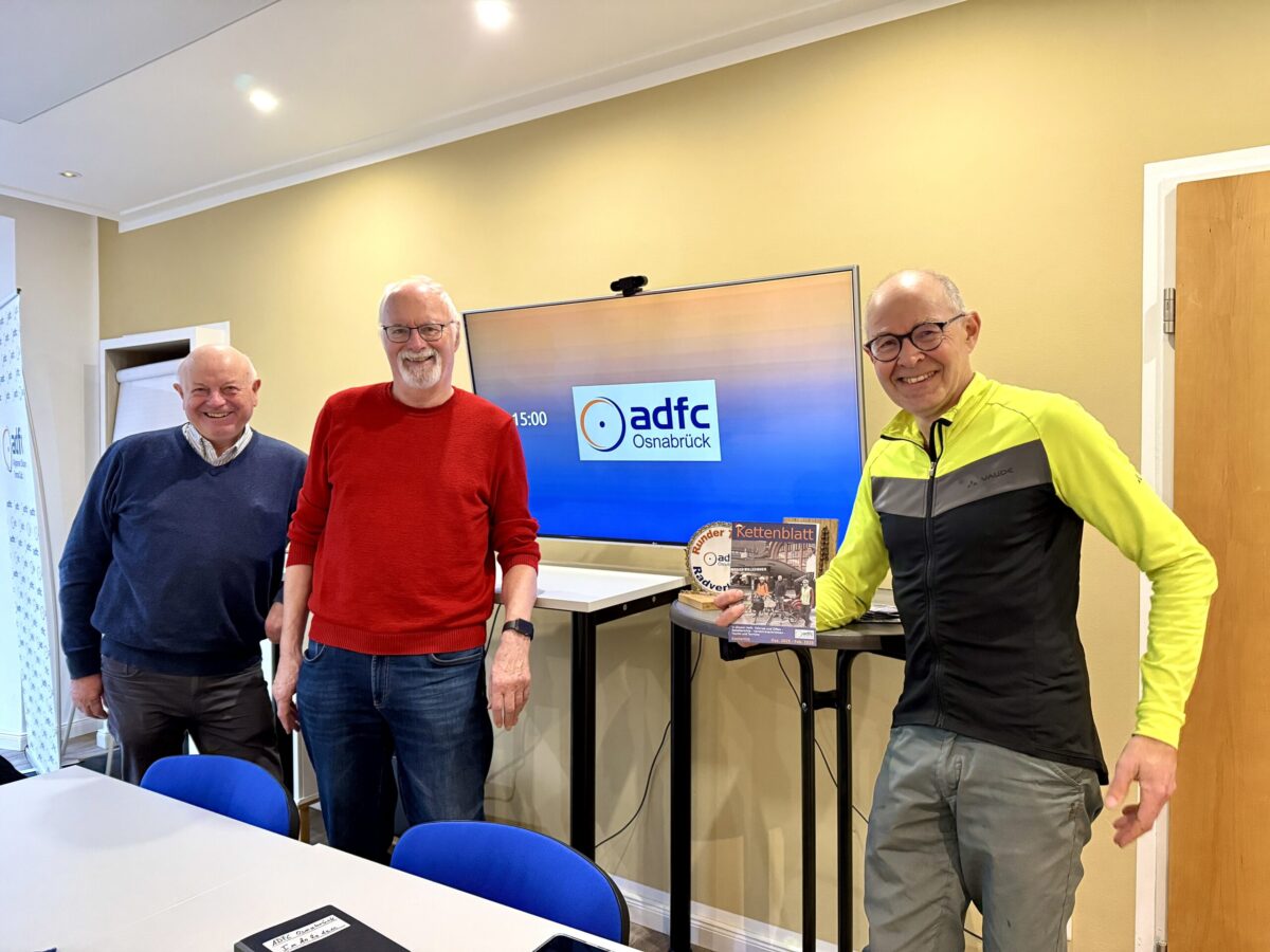 Neuer ADFC-Infoladen eröffnet in Osnabrücks ältester Fahrradstraße ADFC