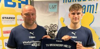 Luke Stricker erhält Zweitspielrecht für den TV Bissendorf-Holte