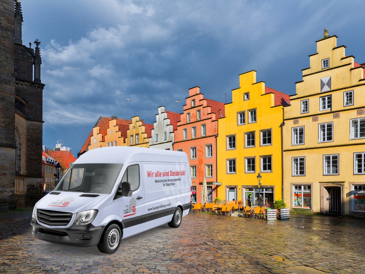 Fahrzeug für Straßenambulanz, Bürgerstiftung Osnabrück