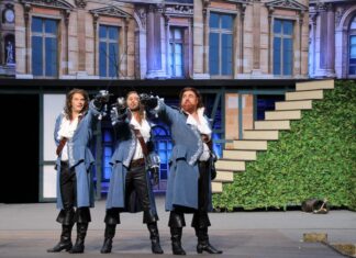 Kurz vor der Premiere: Die ersten Fotos des Musicals „3 Musketiere“ in Tecklenburg 3 Musketiere / Foto: kulturfeder.de