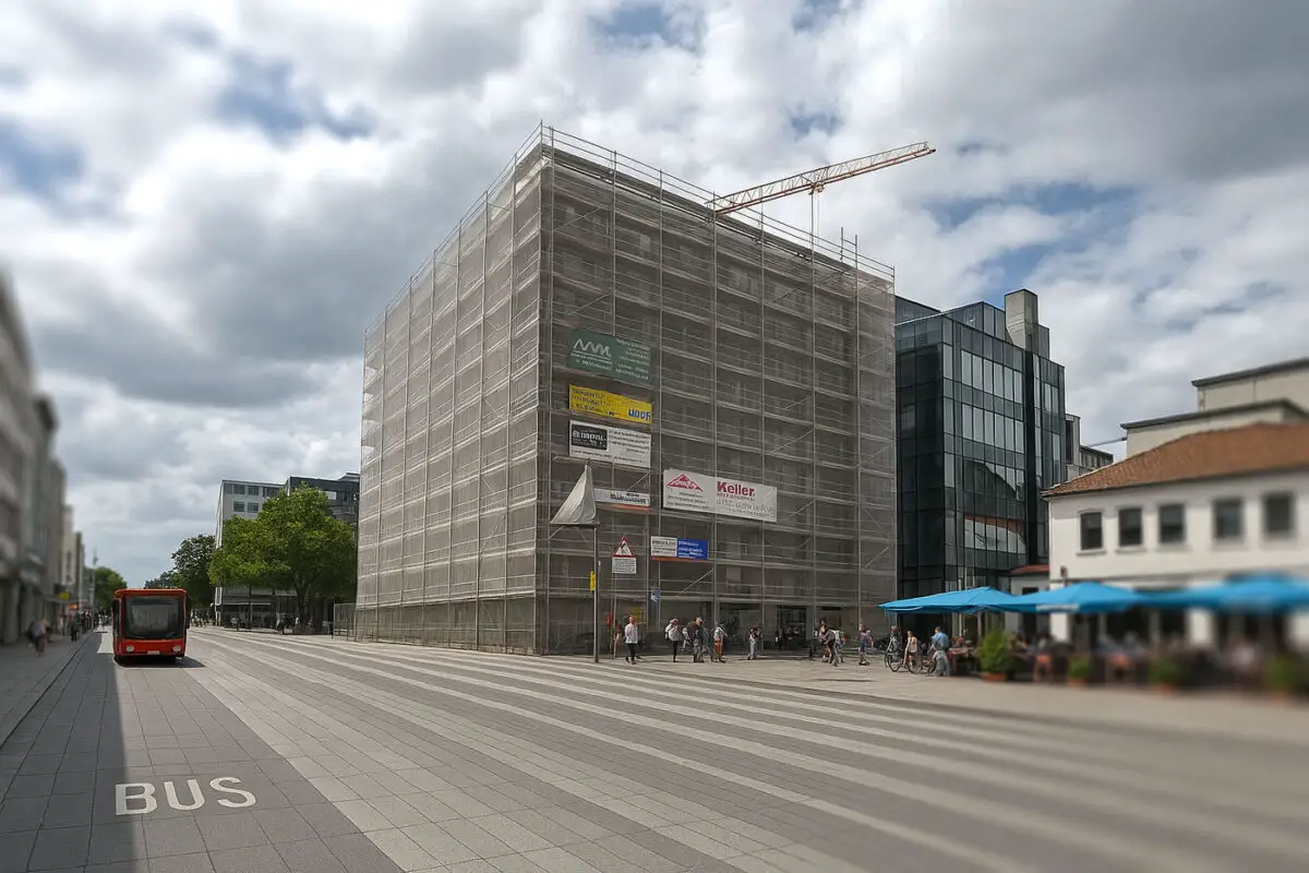 Neumarkt soll erst nach der Kommunalwahl umgebaut werden – und es wird teuer! Der Neumarkt in Osnabrück: Zukünftig ein riesiger Zebrastreifen?