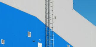 Fluchtweg mit Leiter