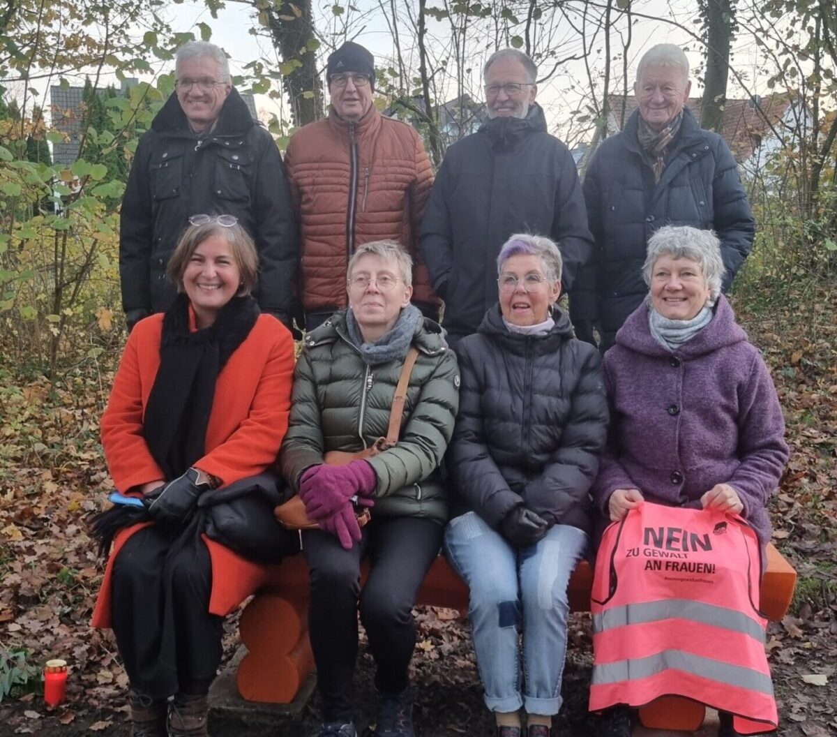 Gute Nachricht des Tages: Orange Bank in Schinkel-Ost setzt Zeichen gegen Gewalt an Frauen Bürgerverein Schinkel-Ost
