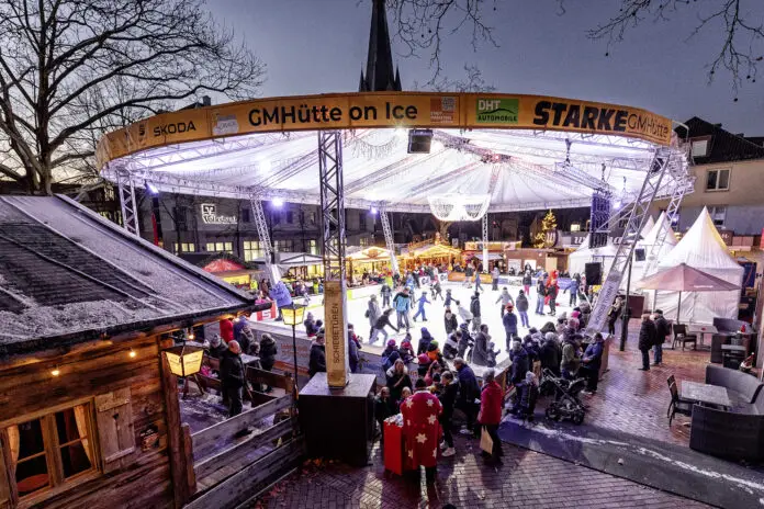 GMHütte on Ice Ab 14. November lockt die Eisbahn von GMHütte on Ice. / Foto: Fritz Schwarzenberger