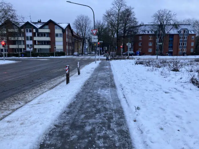 Sedanstraße in Osnabrück im Winter. / Foto: Dominik Lapp