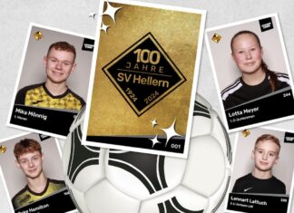 SV Hellern Stickeralbum von REWE